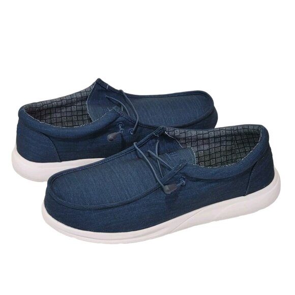 REEF Cushion Coast Textile Shoes Nave Blue Men's Size 14 (READ) - Picture 1 of 8